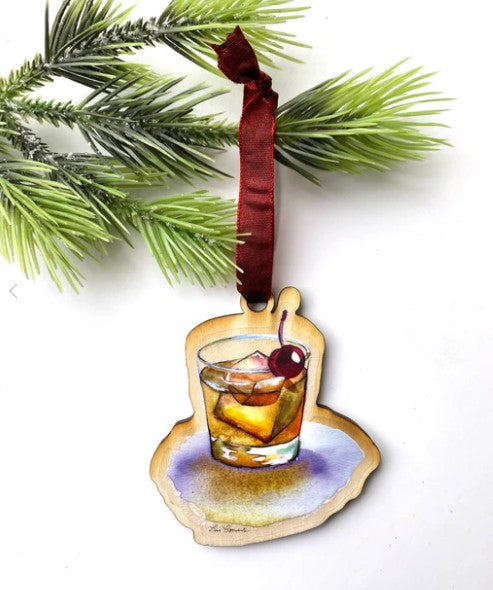 Bri Bowers Old Fashioned Ornament