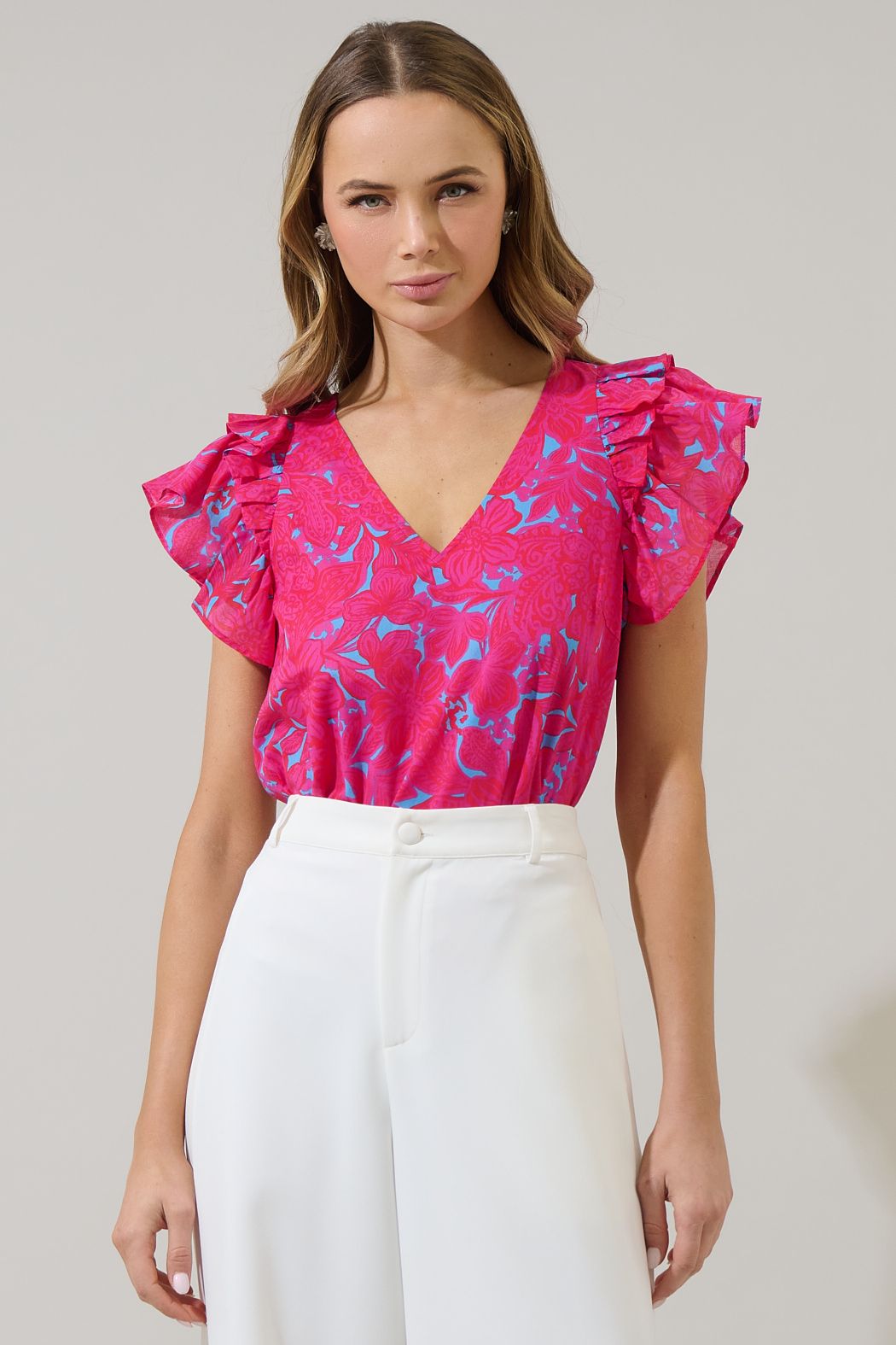 Tiffany Ruffle Top