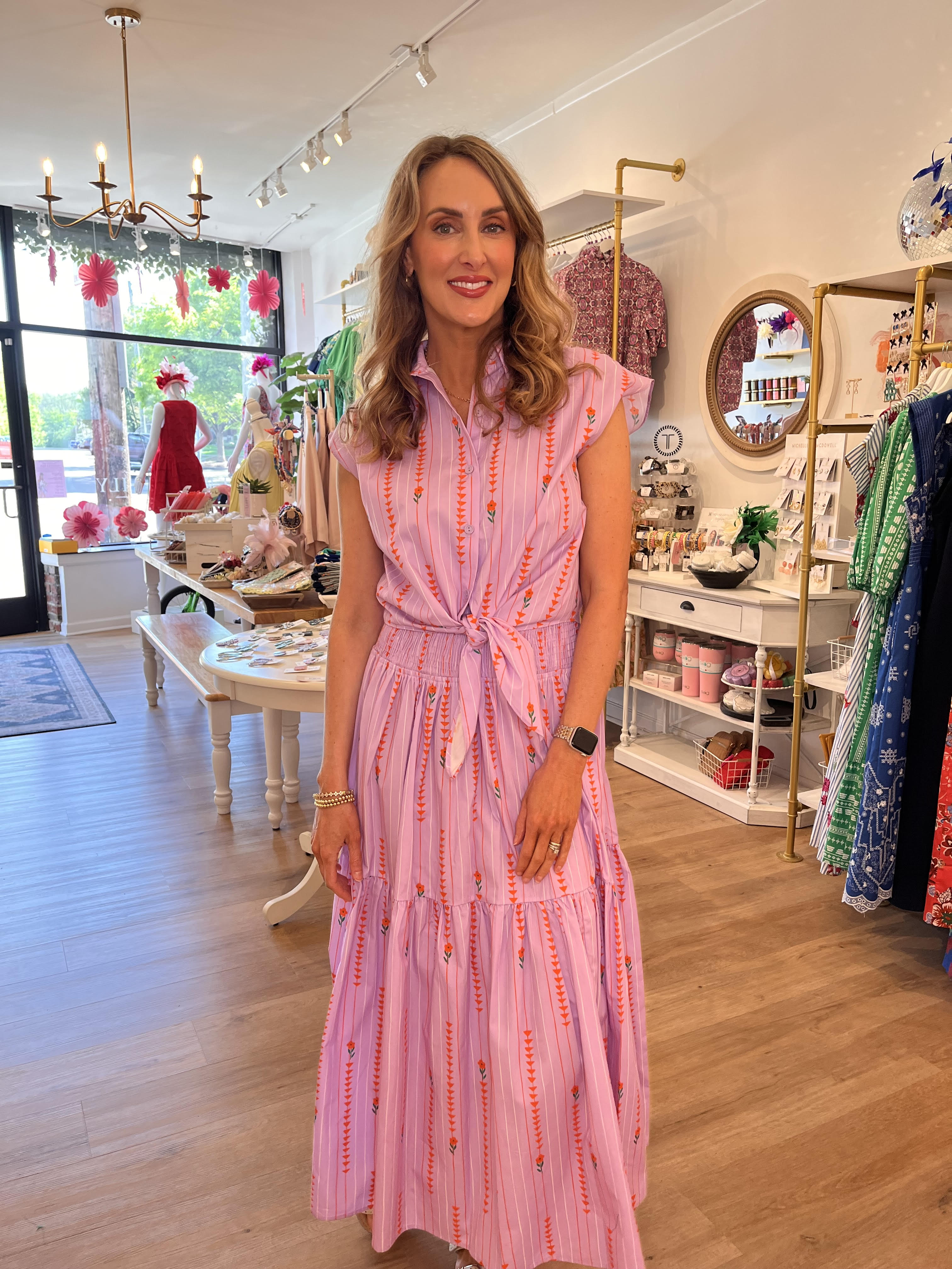 Lavender Fields Maxi Set