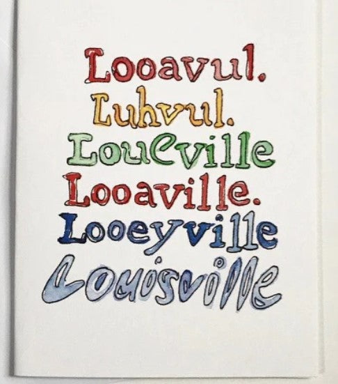 Bri Bowers Watercolor Card - Louisville
