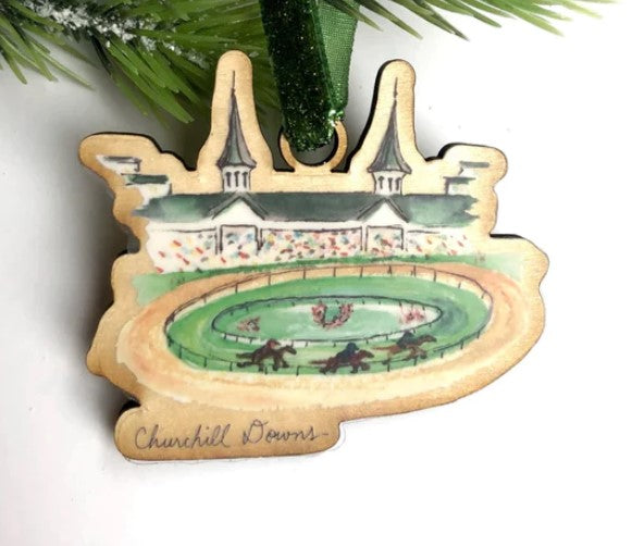 Bri Bowers Churchill Downs Ornament