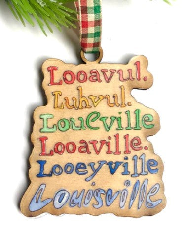 Bri Bowers Louisville Ornament - Ornament - Surprise Lily