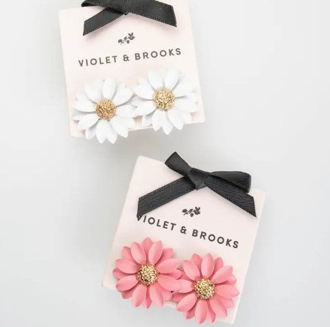 Violet & Brooks Belle Floral Post Earring