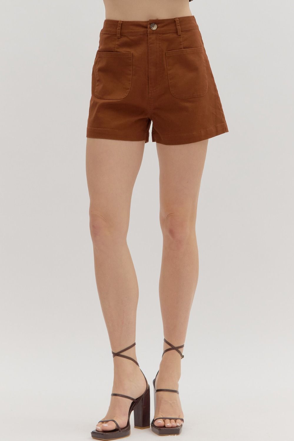 Shorts in Chestnut
