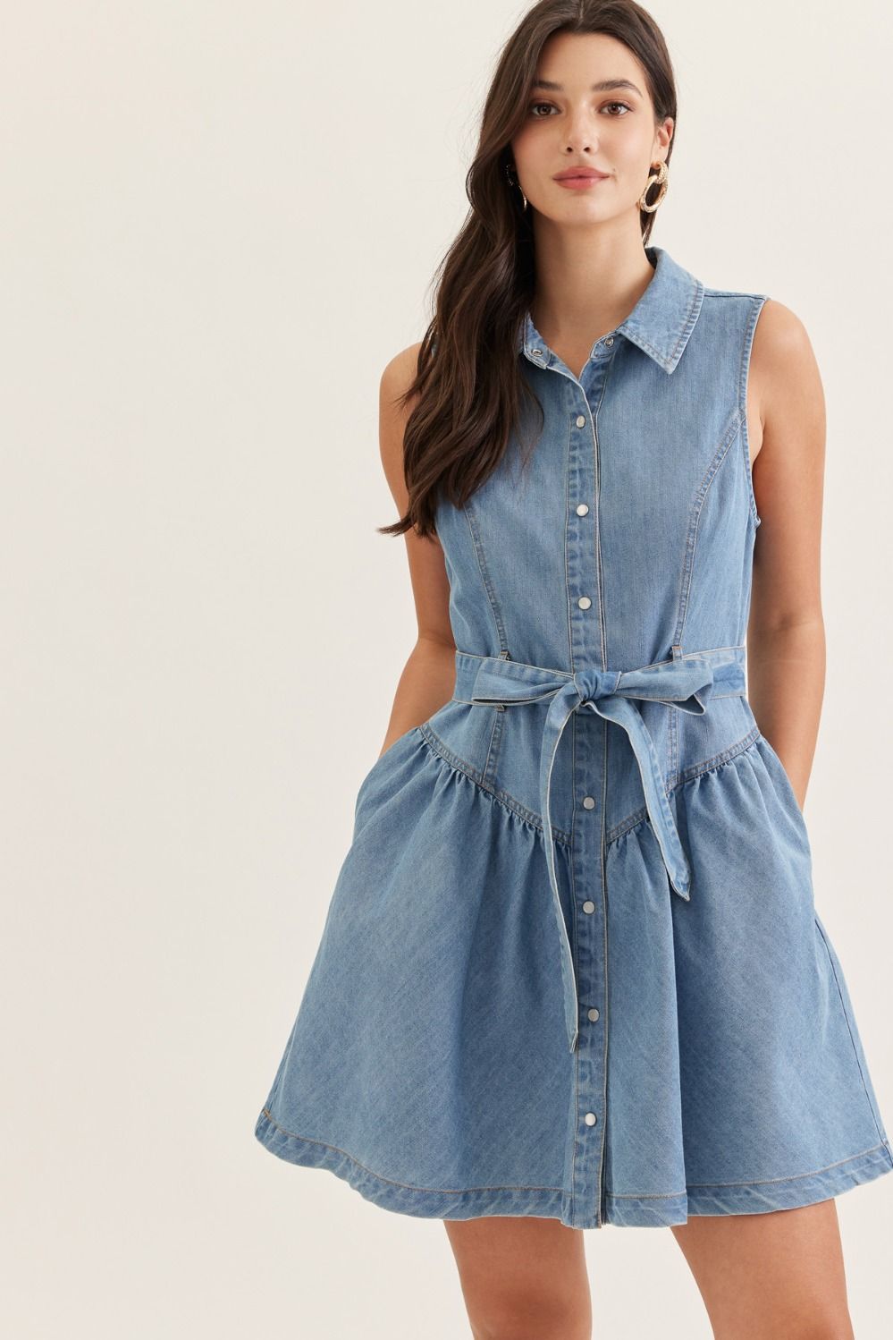 Jackie Jean Mini Dress - Surprise Lily