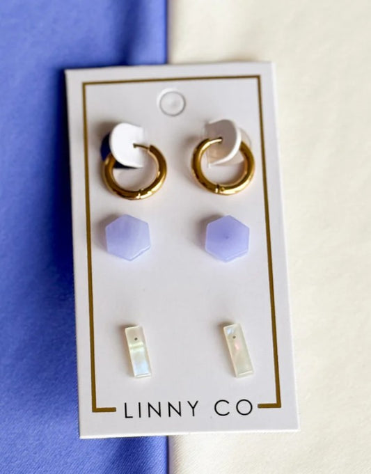 Perfect Trio Earring Set - Spring