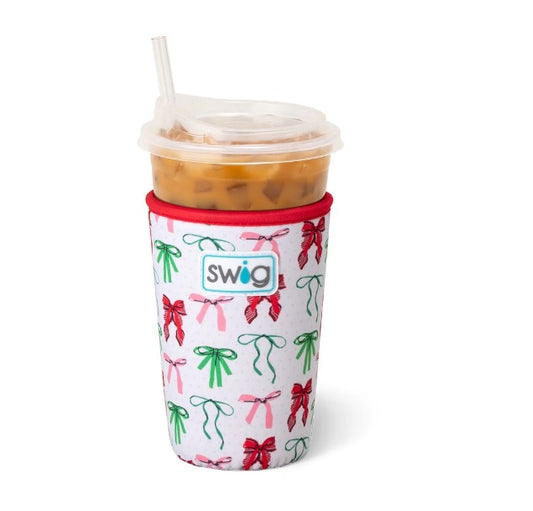 Swig Ribbons and Bows Iced Cup Coolie