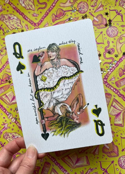 Taylor Swift Jumbo Playing Card