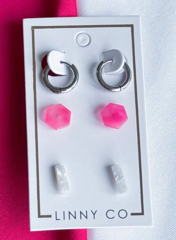 Perfect Trio Earring Set - Winter