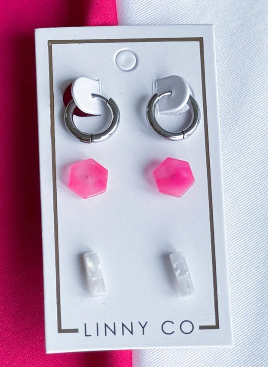 Perfect Trio Earring Set - Winter