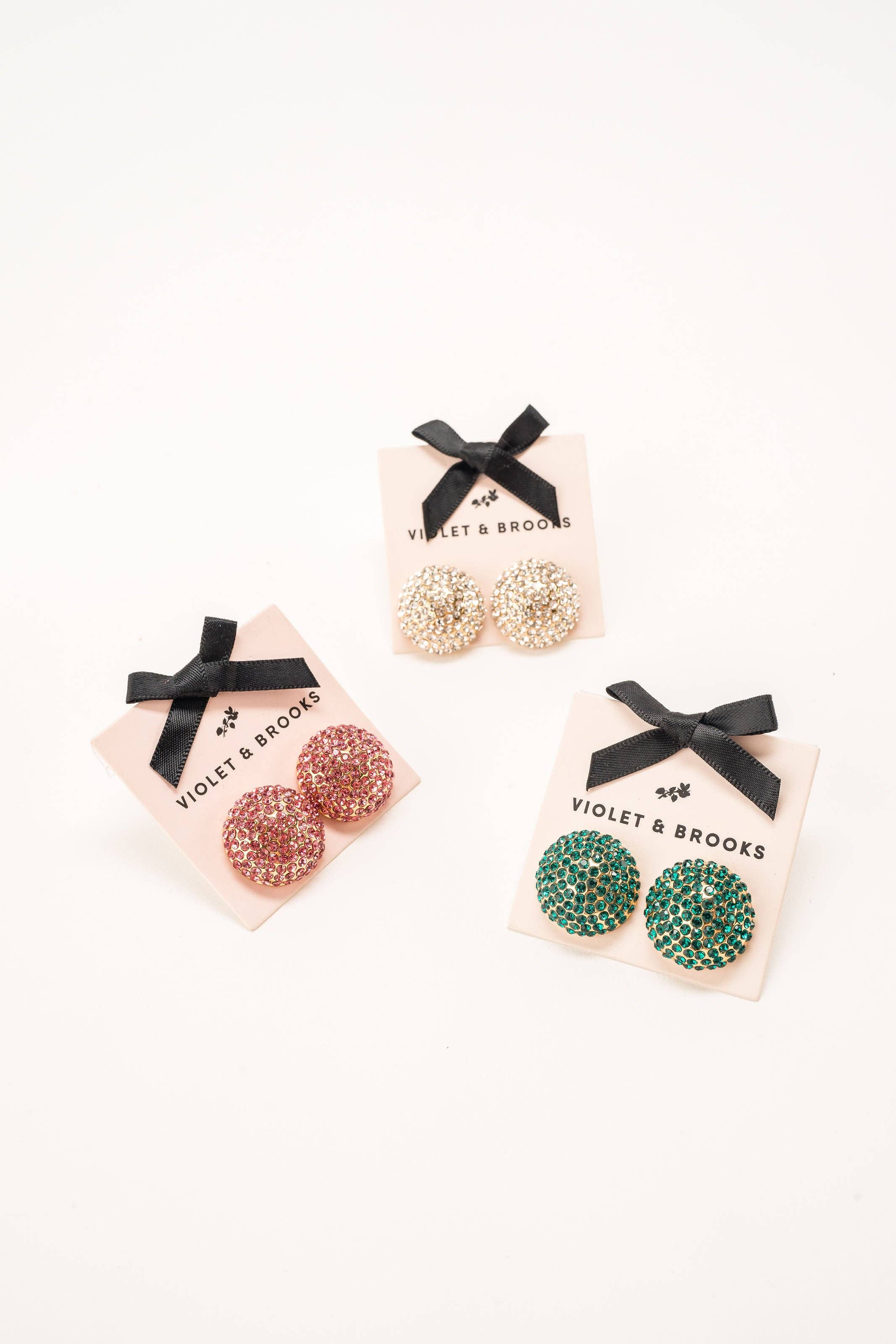 Brooke Crystal Post Earring