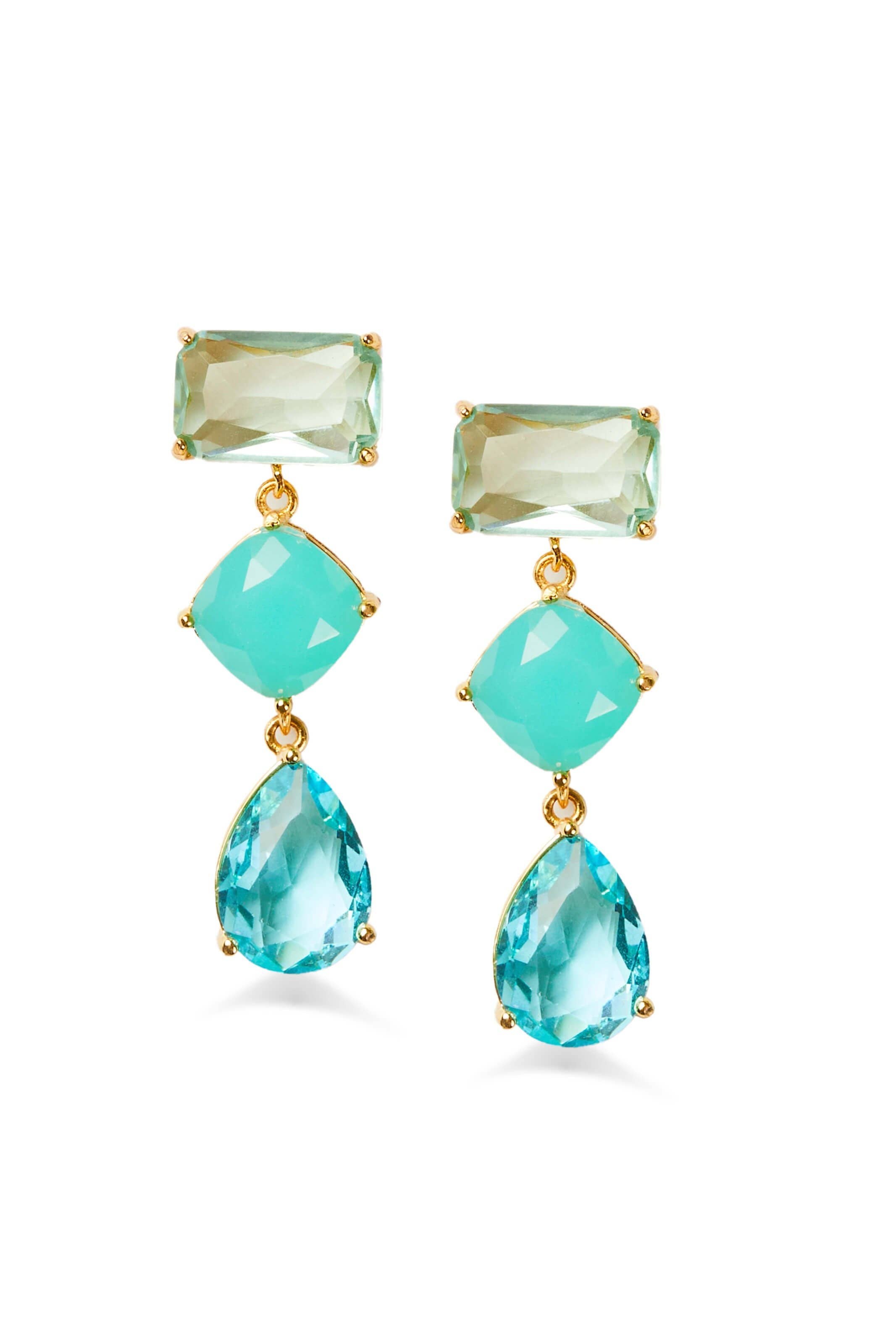 Skylar Crystal Drop Earring