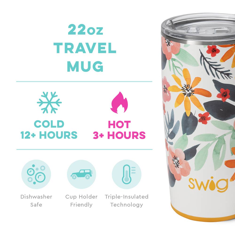Swig Honey Meadow Day Travel Mug (22oz)