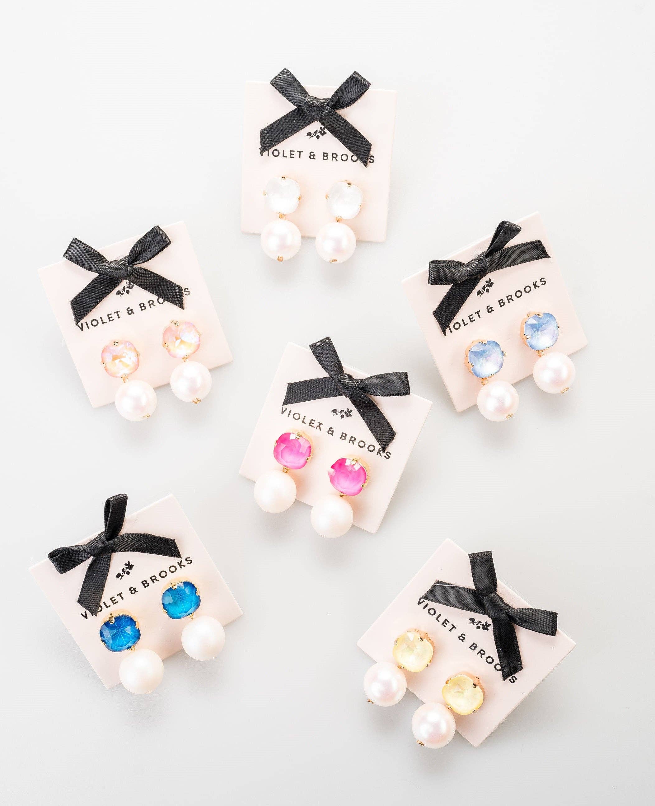 Jayne Crystal Drop Earring