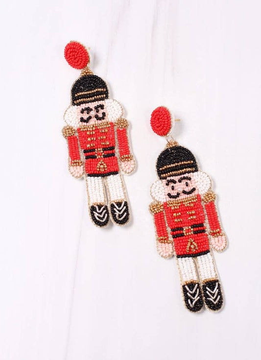 Nutcracker Suite Earring RED - Earrings - Surprise Lily