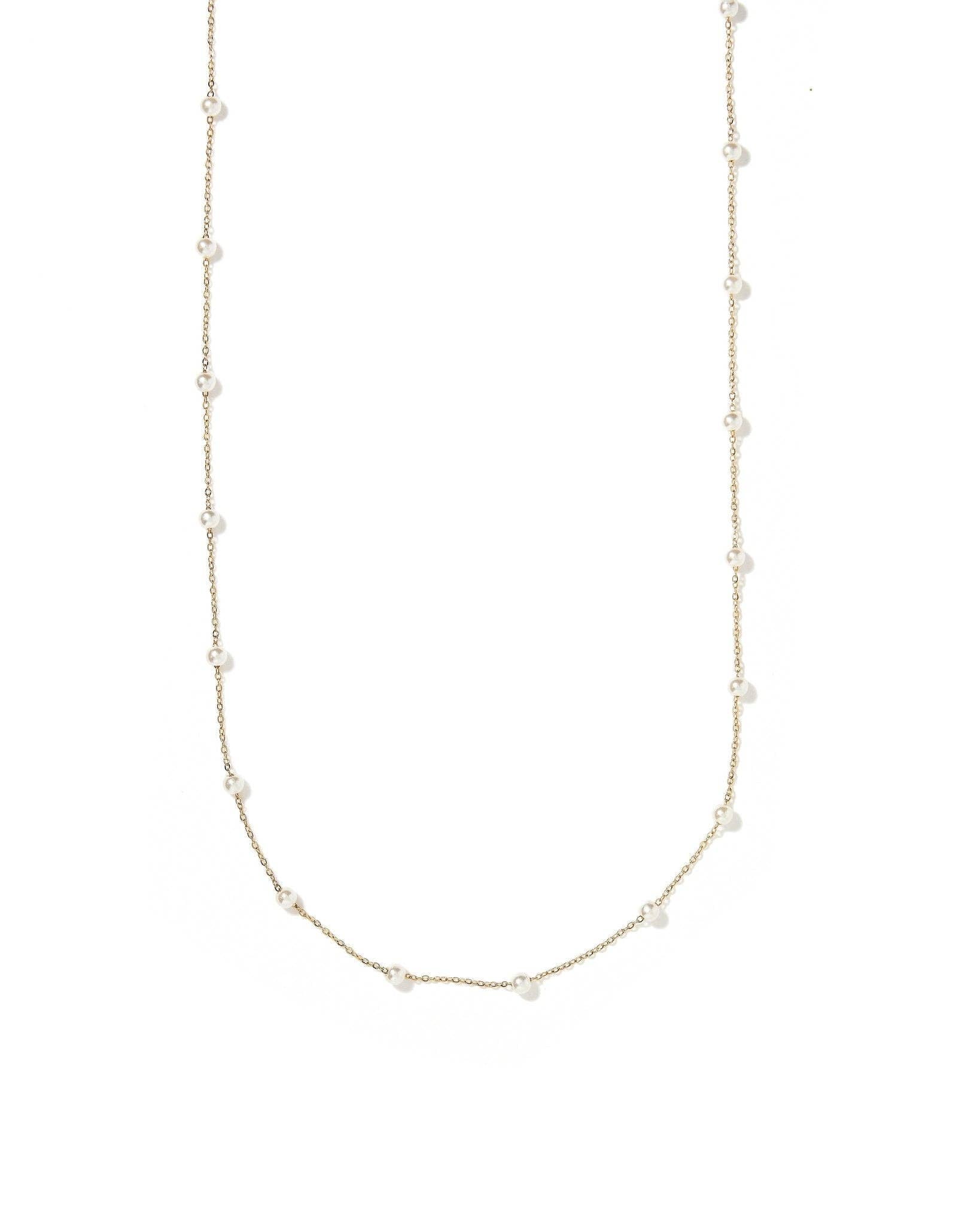 Necklace - Dabney Pearl - Surprise Lily