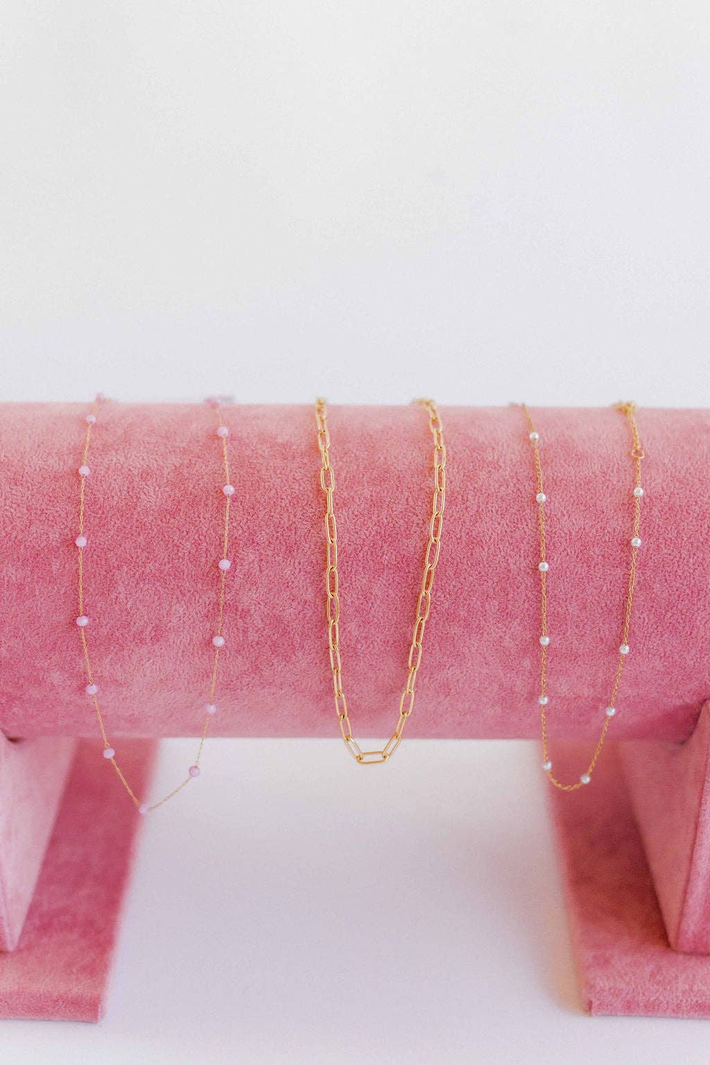 Necklace - Dabney Pink - Surprise Lily