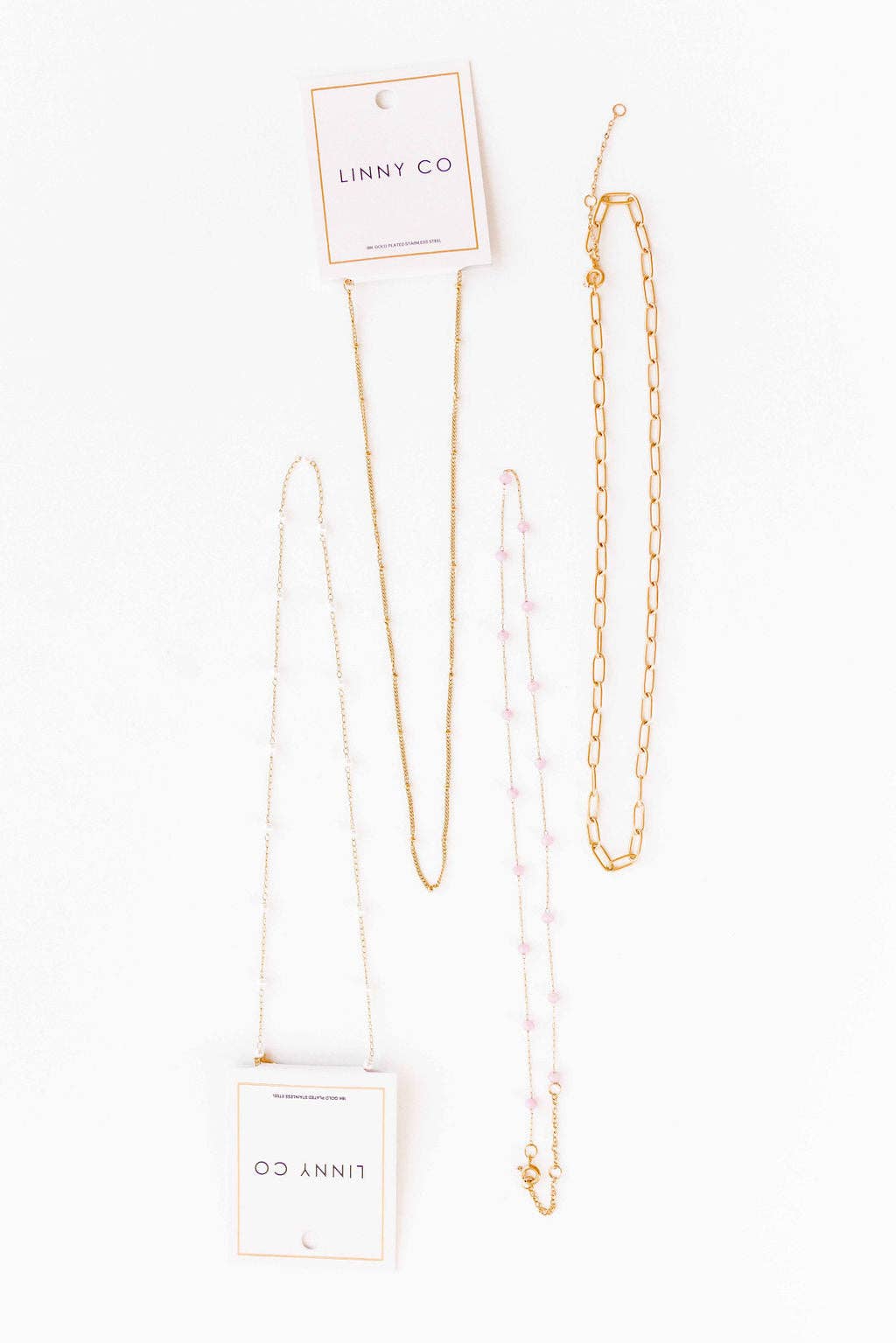 Necklace - Dabney Pink - Surprise Lily
