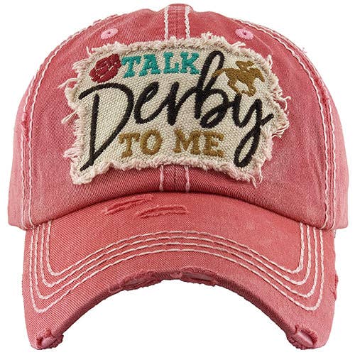 Talk Derby To Me Hat