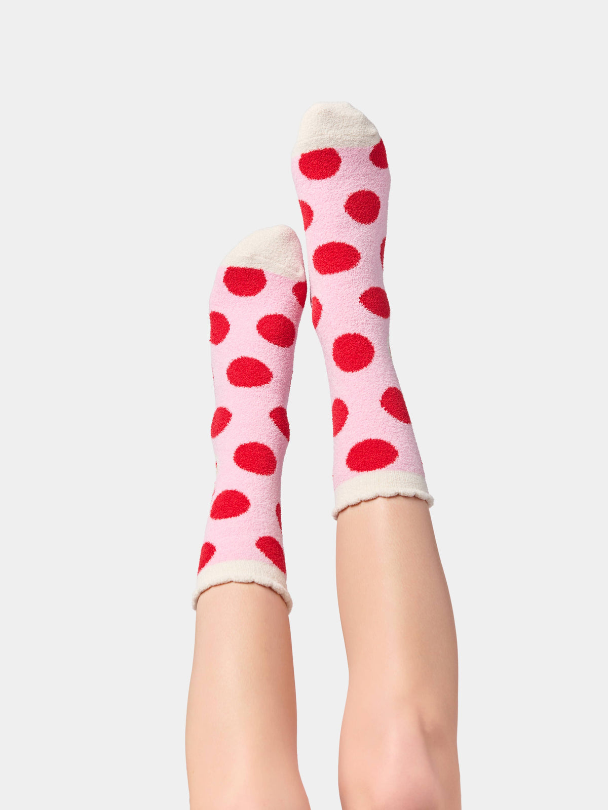 SNOWMAN SOCKS, PINK - Surprise Lily