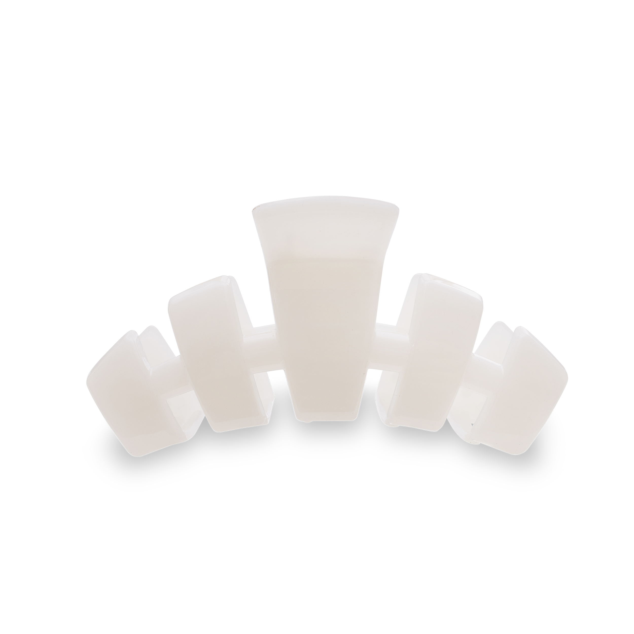 Classic Hair Clip | Med. | Coconut White