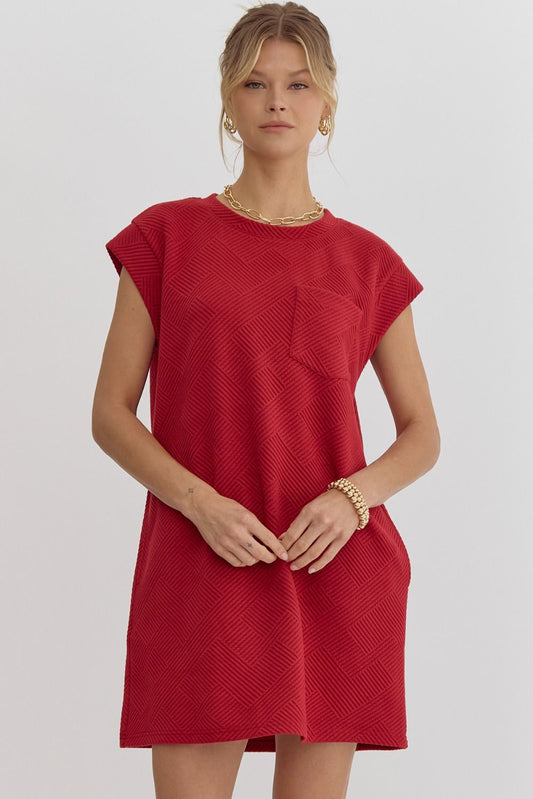 Red with Envy Dress