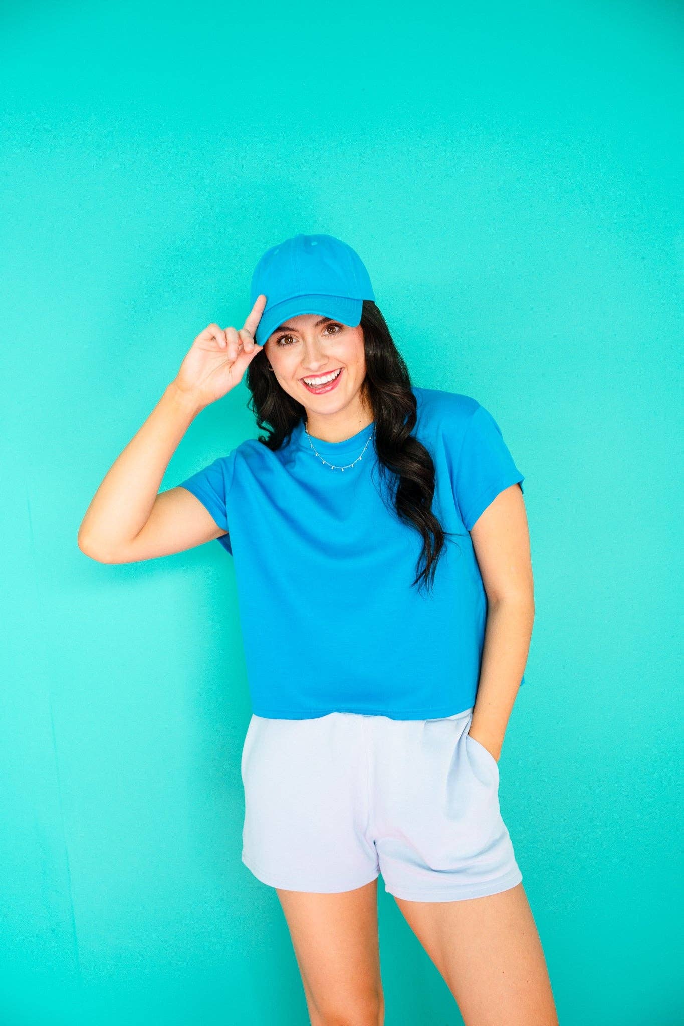 [Ellevate Basics] Essential Active Boxy Tee - Surprise Lily