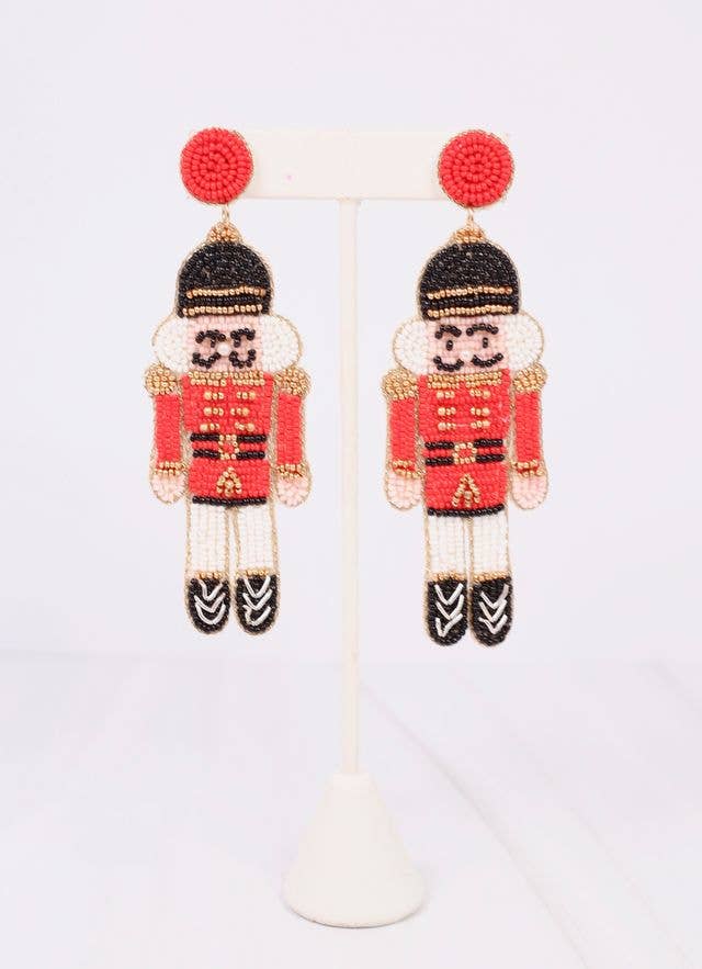 Nutcracker Suite Earring RED