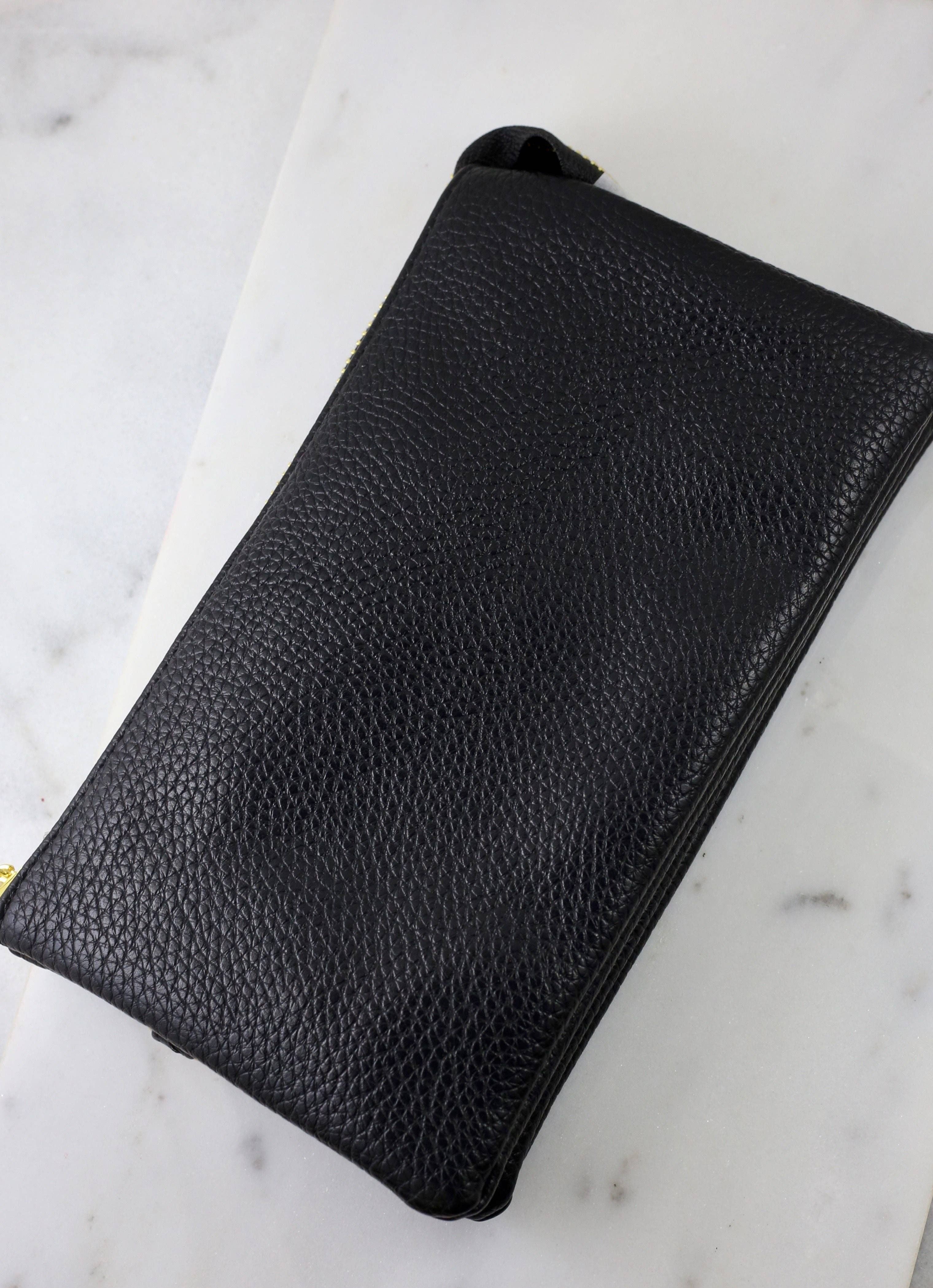 Caroline Hill Liz Crossbody Bag BLACK