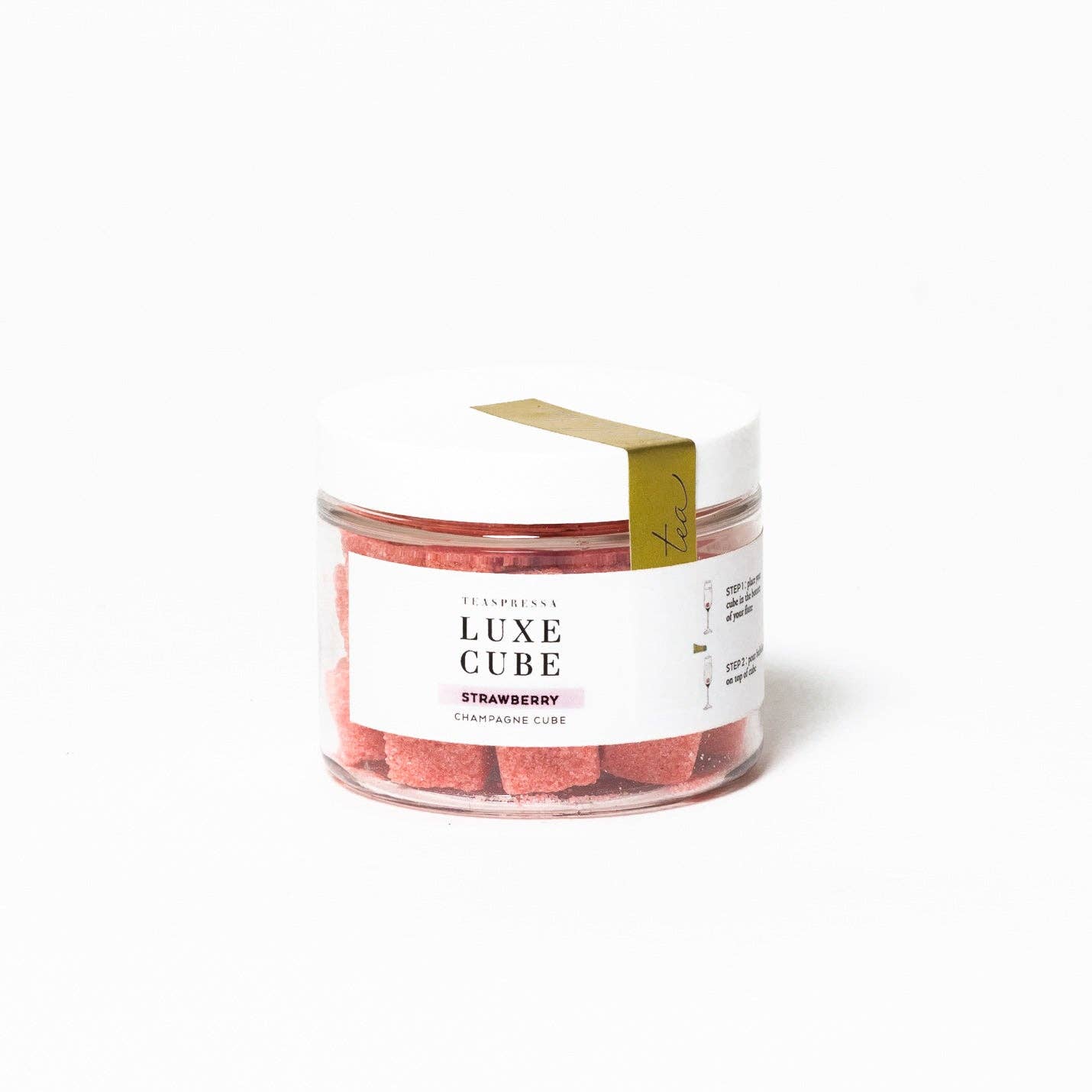 STRAWBERRY | LUXE Mixology Cube Jar