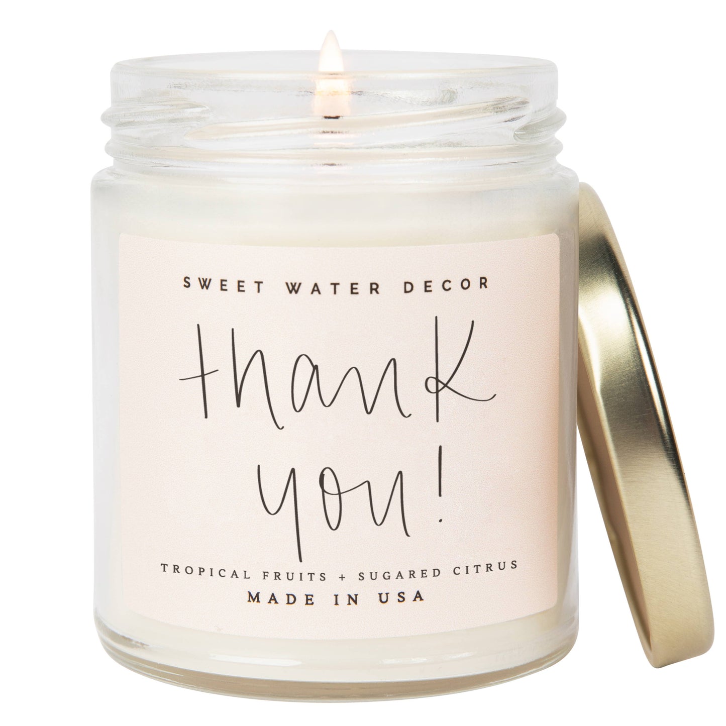 Thank You! 9 oz Soy Candle - Home Decor & Gifts